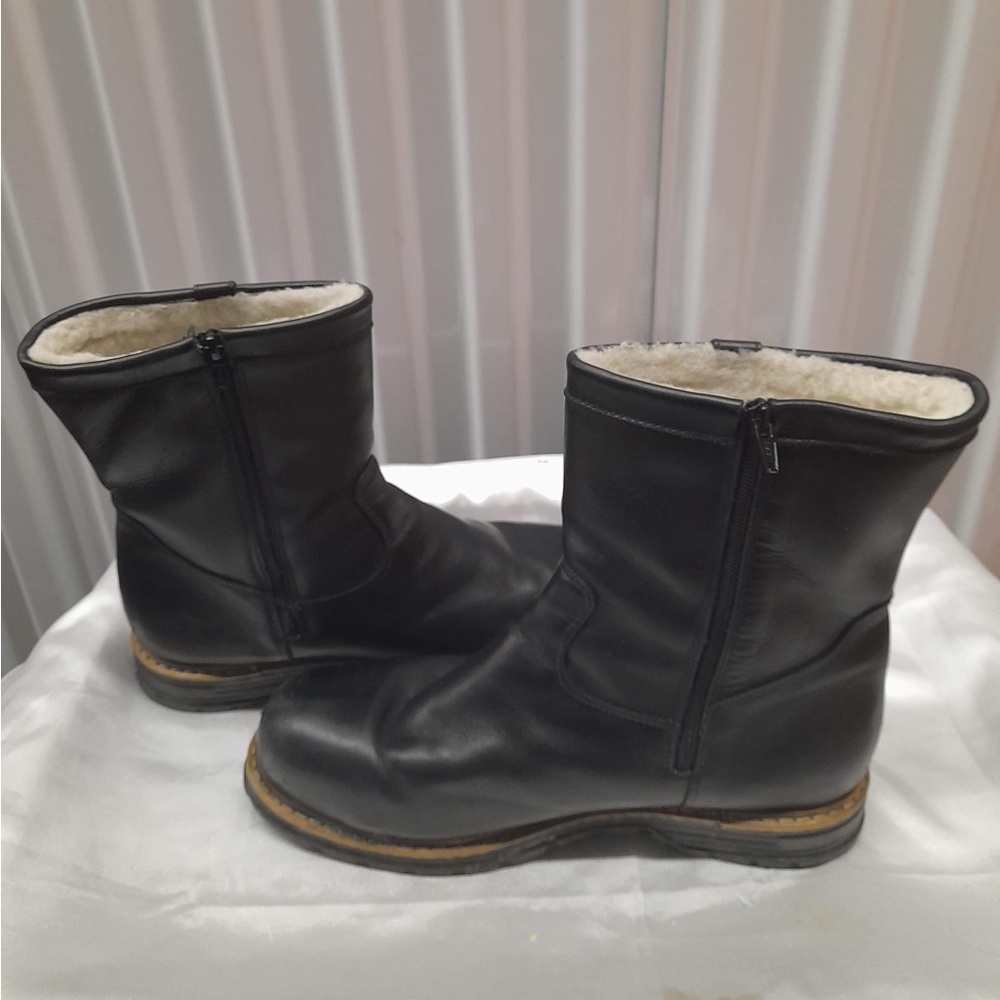SAUTÉ-MOUTON WINTER BOOTS LINING INSIDE - Picture 3 of 15